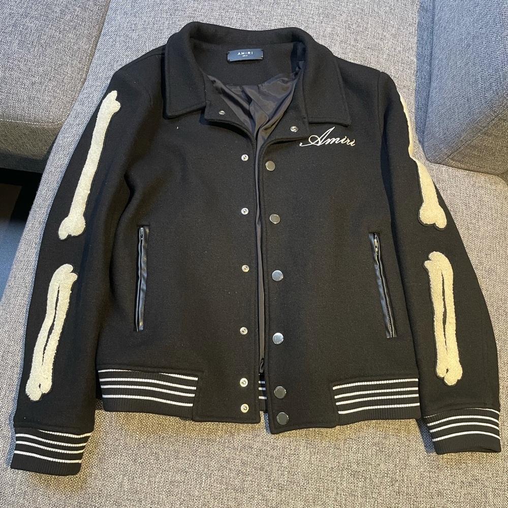 Amiri Varsity Bones Jacket